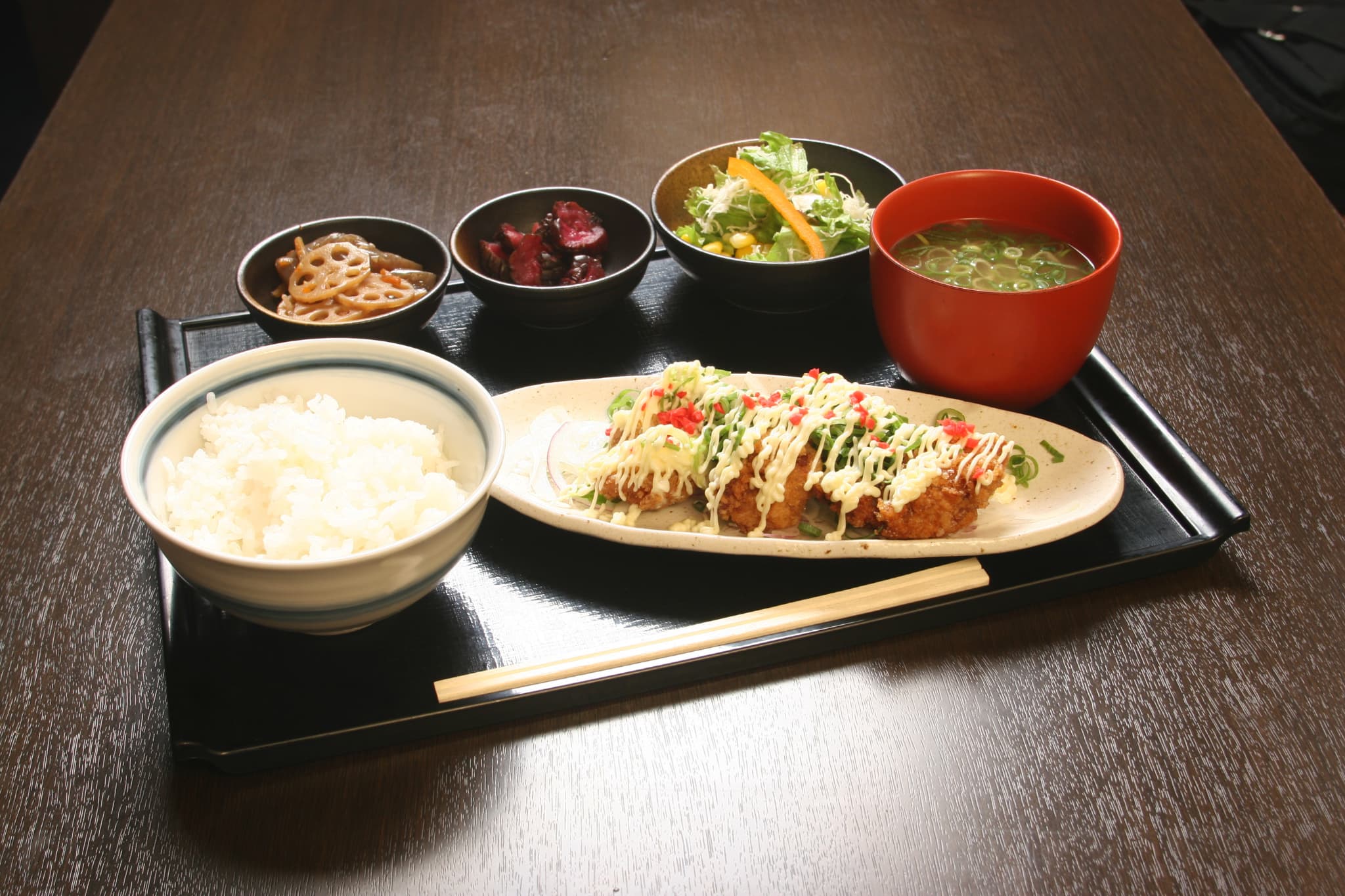 ぽん唐定食