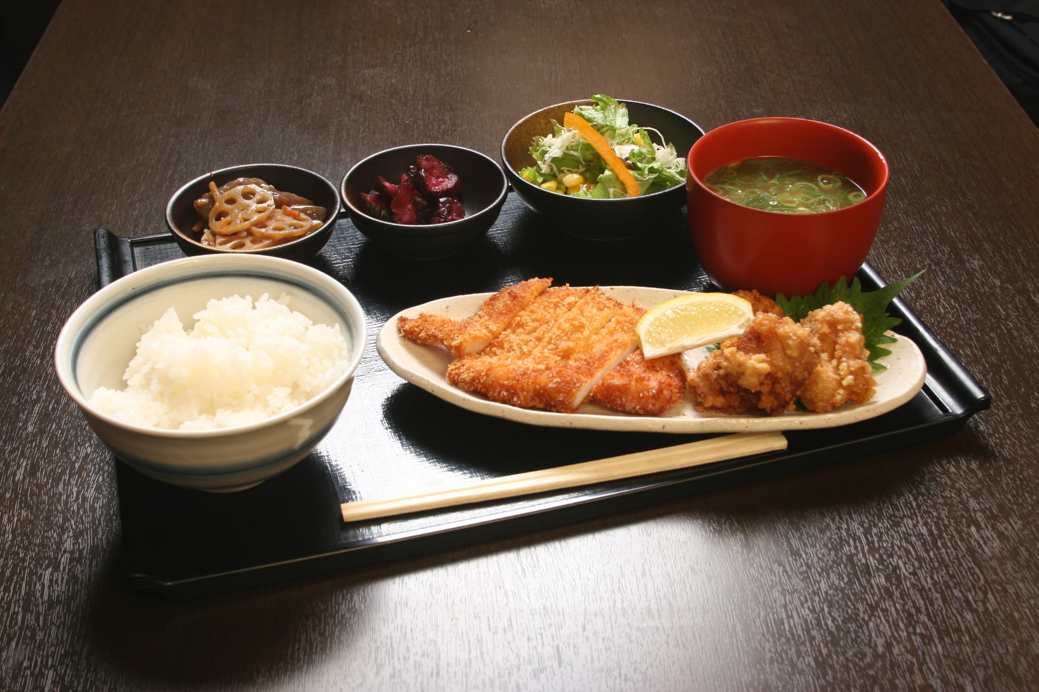 カラチキ定食