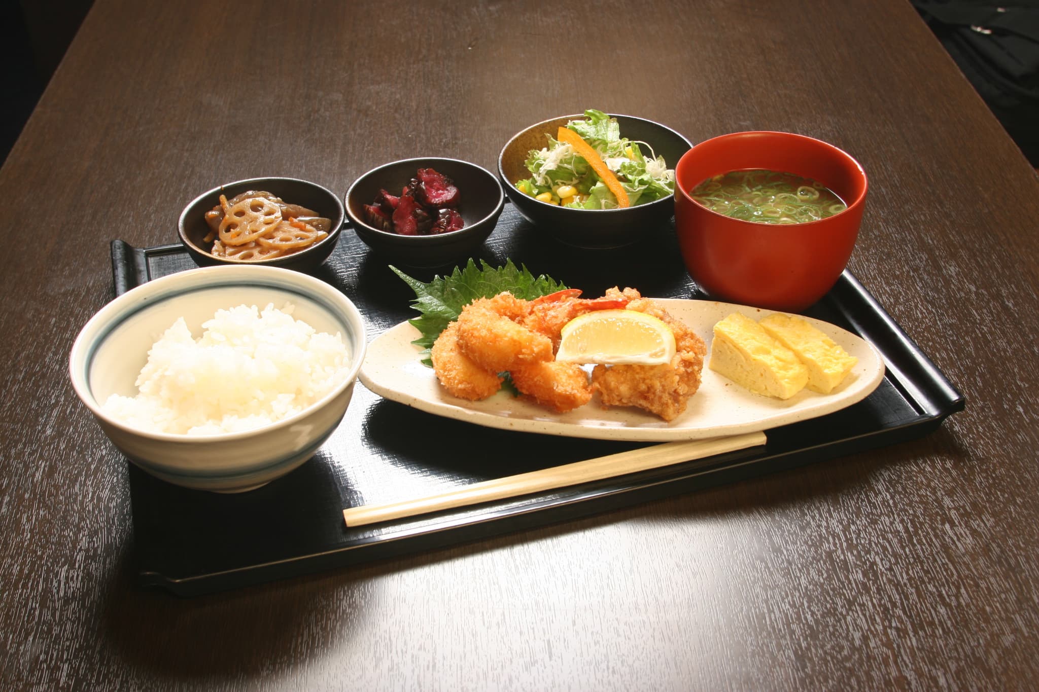 エビ唐定食